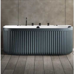 Wanna łazienkowa SPA z hydromasażem MUE-005GBW GRIGIO 170x85x65cm